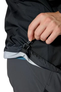 Rab Waterproof Jackets-Mens Firewall Alpine Jacket - Black
