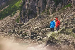 Rab Waterproof Jackets-Mens Firewall Alpine Jacket - Maya Blue