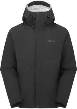 Rab Waterproof Jackets-Mens Firewall Jacket - Black