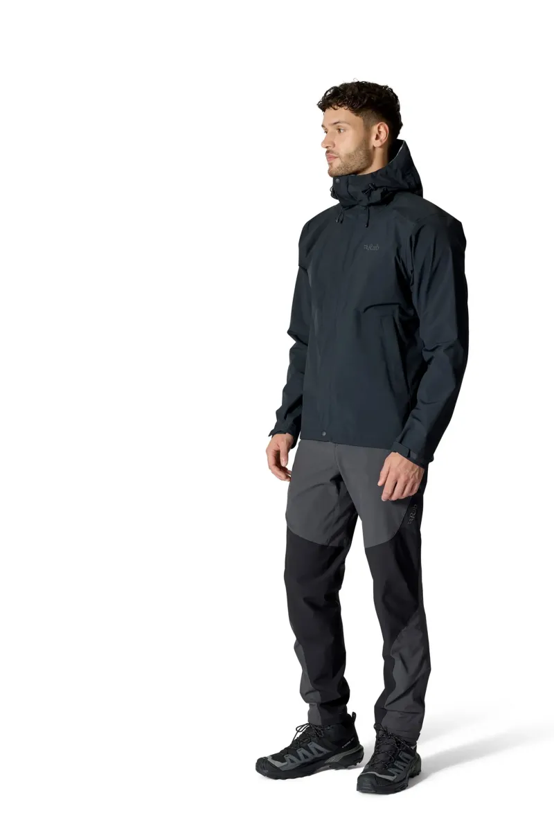 Rab Waterproof Jackets-Mens Firewall Jacket - Black