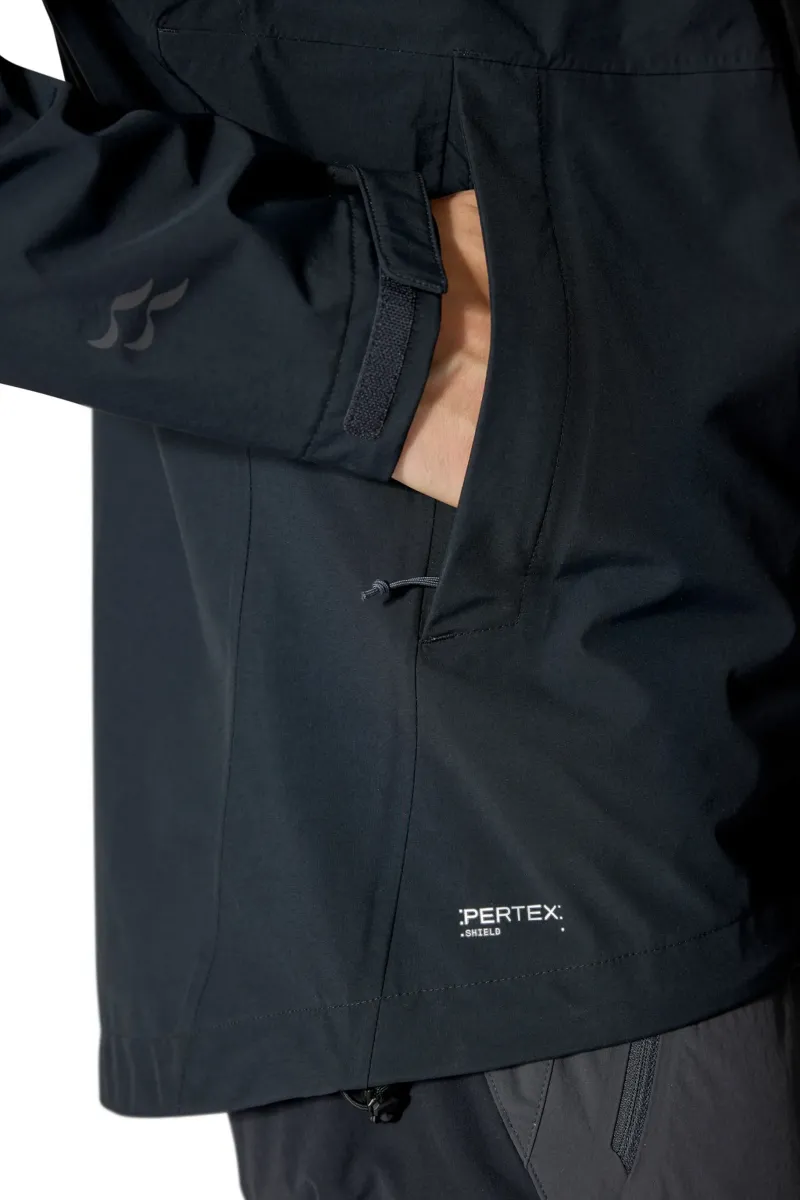 Rab Waterproof Jackets-Mens Firewall Jacket - Black