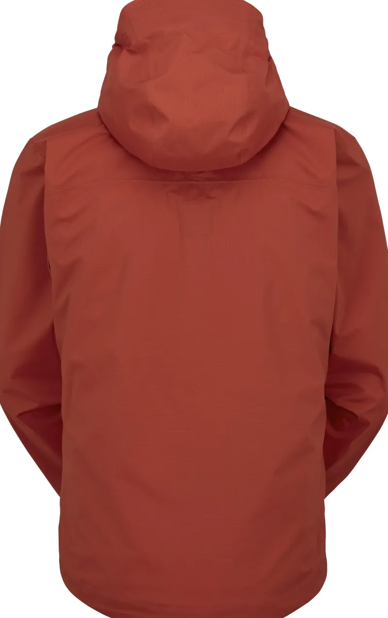 Rab Waterproof Jackets-Mens Firewall Light Jacket - Tuscan Red