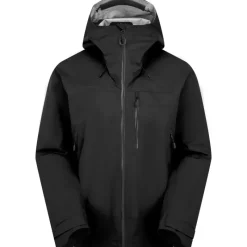 Rab Waterproof Jackets-Mens Firewall Mountain Jacket - Black-Black