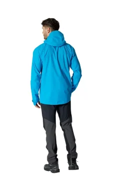 Rab Waterproof Jackets-Mens Firewall Mountain Jacket - Maya Blue
