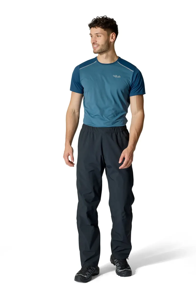Rab Waterproof Trousers-Mens Firewall Mountain Pants - Black