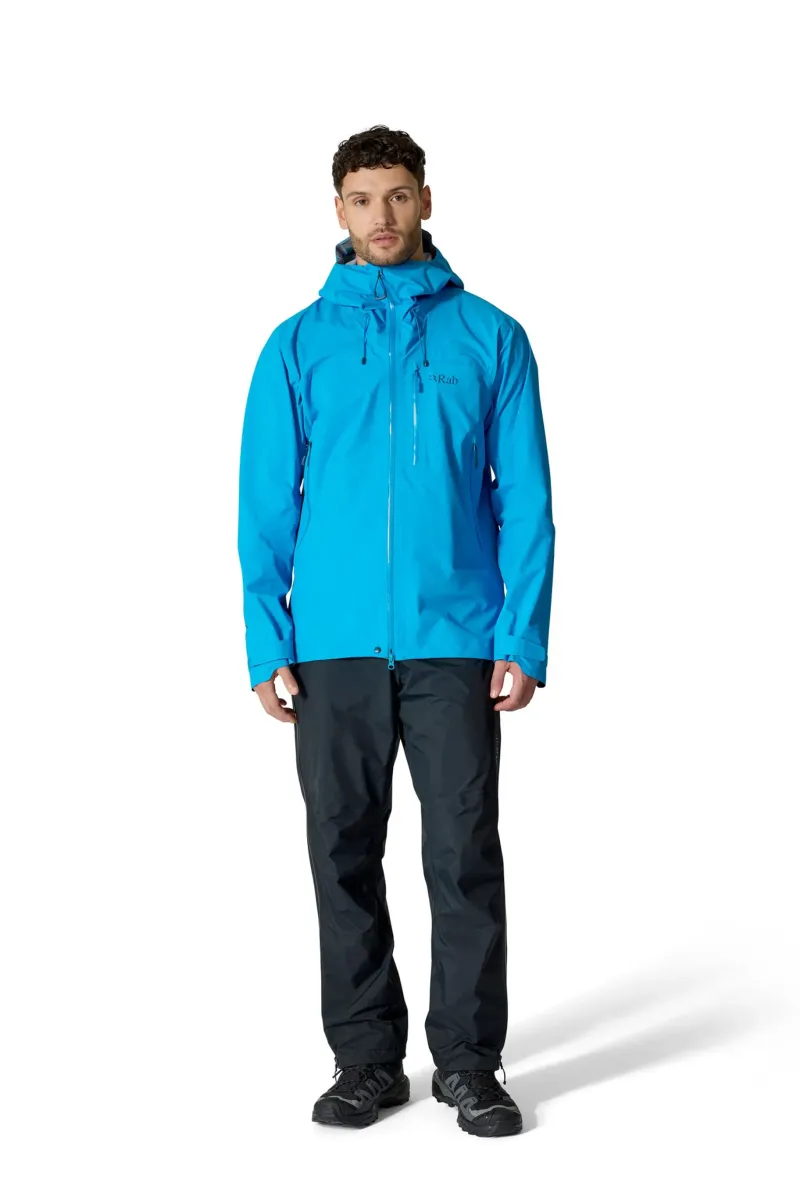 Rab Waterproof Trousers-Mens Firewall Mountain Pants - Black