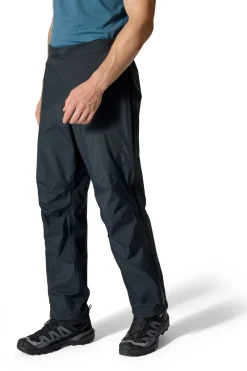 Rab Waterproof Trousers-Mens Firewall Mountain Pants - Black