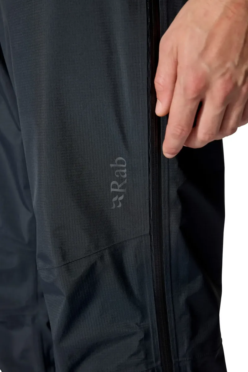 Rab Waterproof Trousers-Mens Firewall Mountain Pants - Black