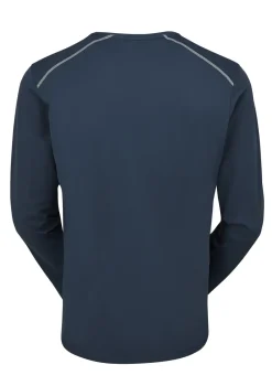 Rab T-Shirts & Baselayers-Mens Force Long Sleeved Tee - Tempest Blue