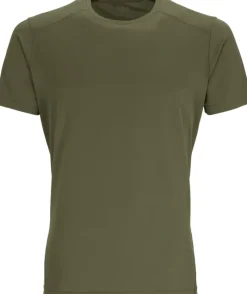 Rab T-Shirts & Baselayers-Mens Force Short Sleeved Tee - Olive-Olive