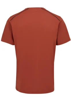 Rab T-Shirts & Baselayers-Mens Force Short Sleeved Tee - Tuscan Red