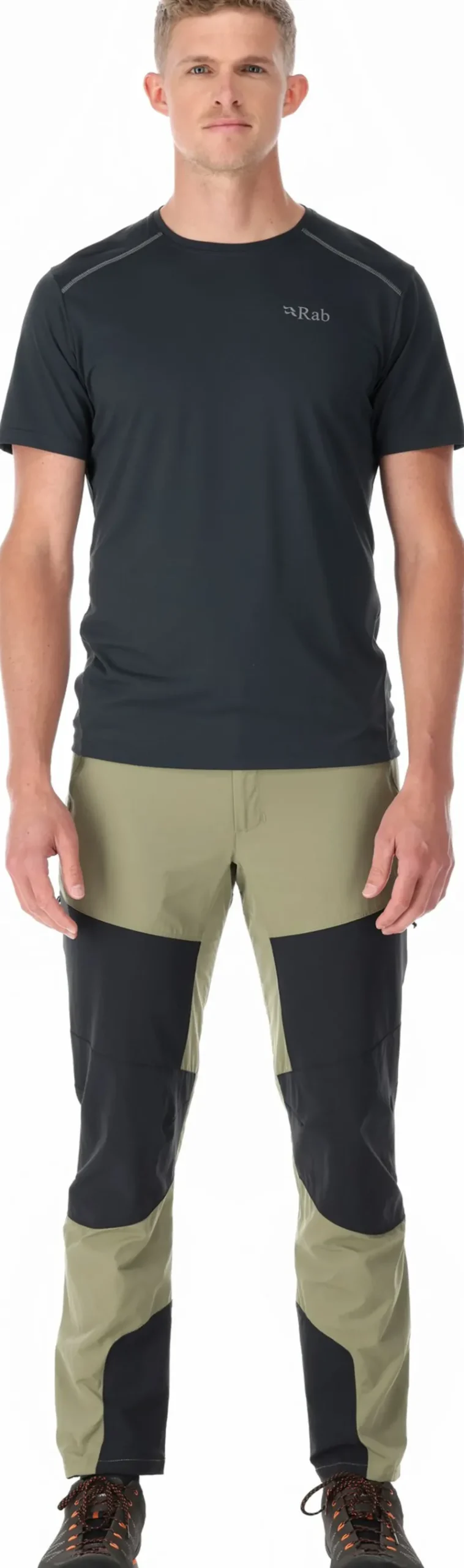 Rab T-Shirts & Baselayers-Mens Force Short Sleeved Tee - Beluga