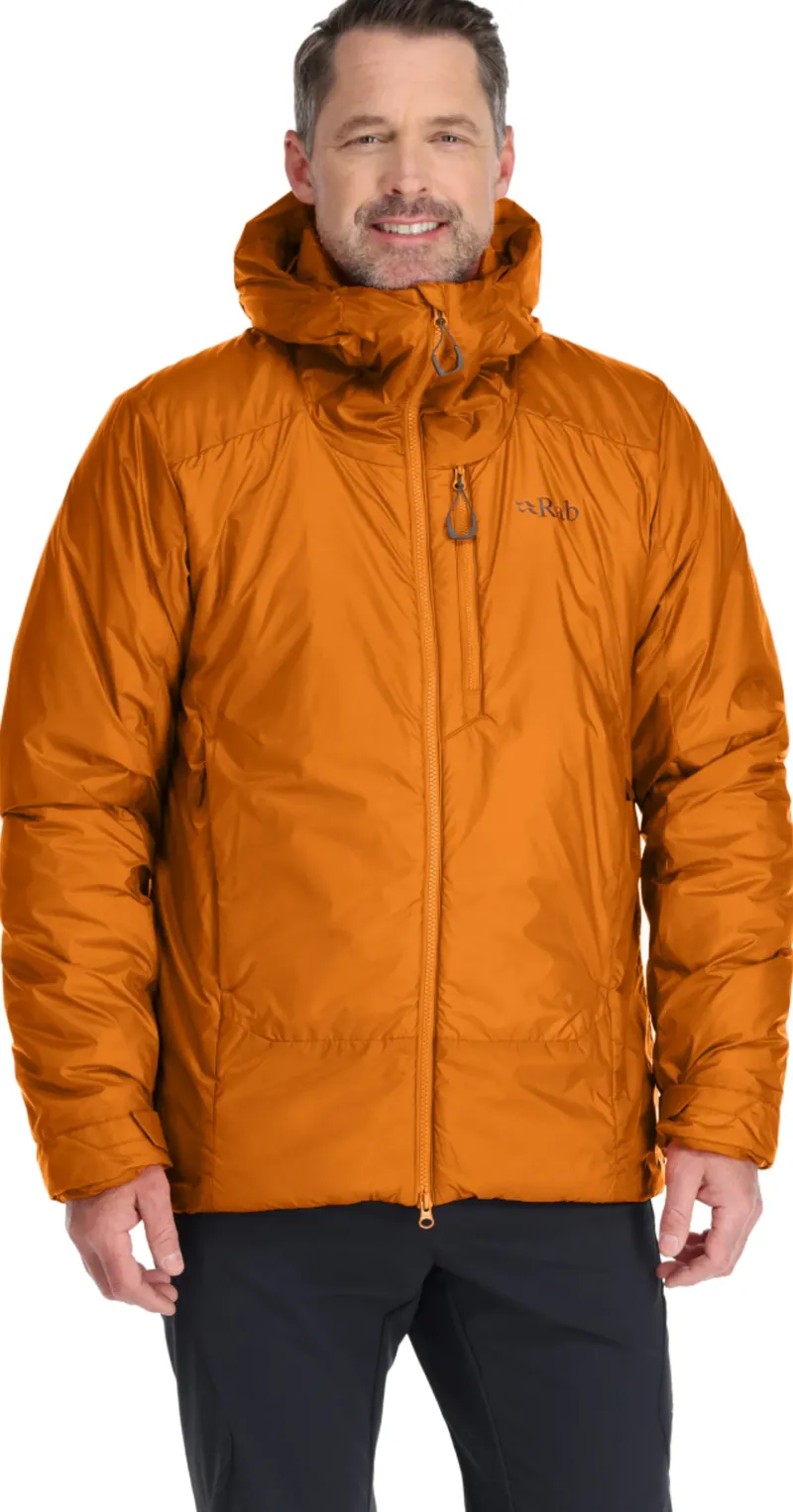 Rab Insulated Jackets-Mens Generator Alpine Jacket - Marmalade