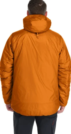 Rab Insulated Jackets-Mens Generator Alpine Jacket - Marmalade