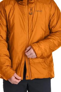 Rab Insulated Jackets-Mens Generator Alpine Jacket - Marmalade