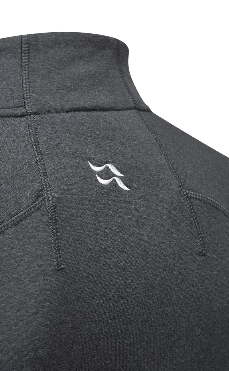 Rab Fleece & Mid Layer-Mens Geon Pull-On - Black-Steel Marl