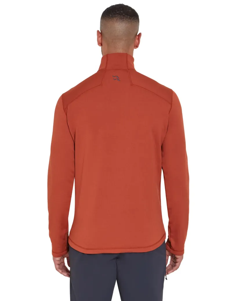 Rab Fleece & Mid Layer-Mens Geon Pull-On - Tuscan Red
