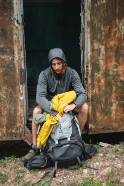 Rab Fleece & Mid Layer-Mens Graviton Hoody - Graphene