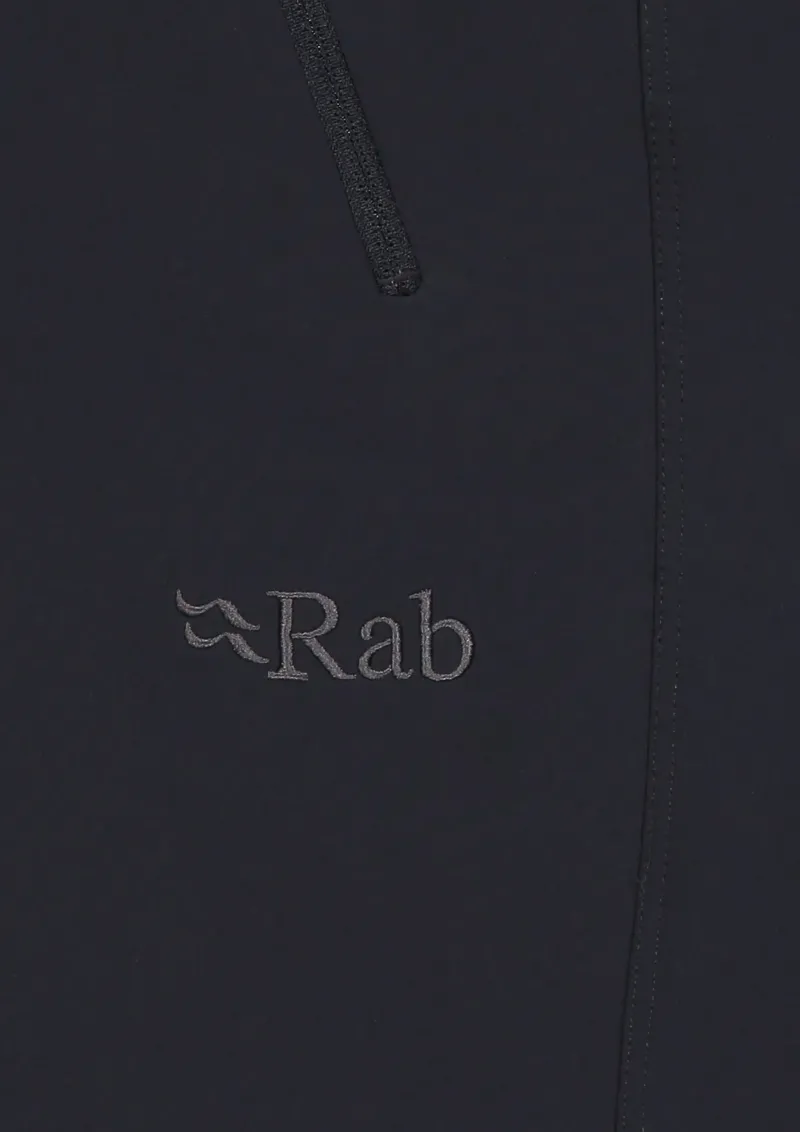 Rab Trousers & Leg Wear-Mens Incline AS Softshell Pants - Ebony