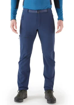 Rab Trousers & Leg Wear-Mens Incline AS Softshell Pants - Deep Ink