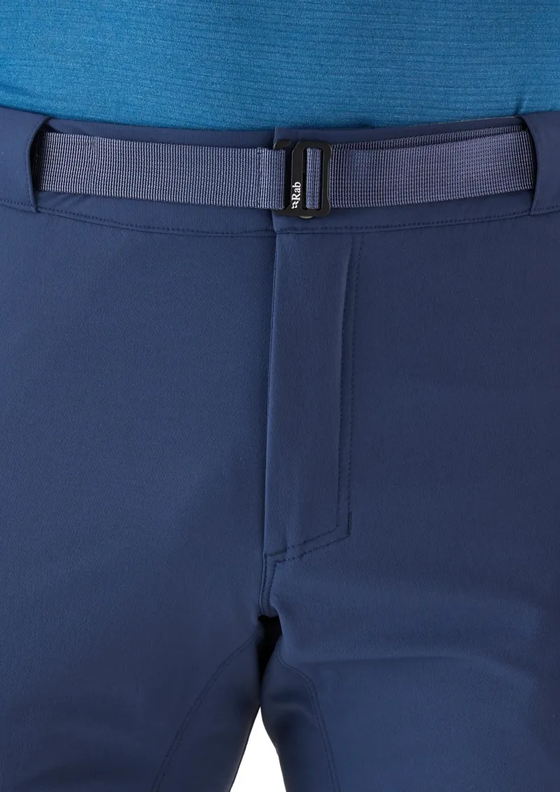 Rab Trousers & Leg Wear-Mens Incline AS Softshell Pants - Deep Ink