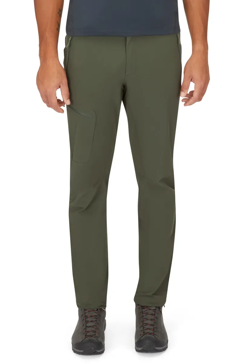 Rab Trousers & Leg Wear-Mens Incline Pants - Army-Light Khaki