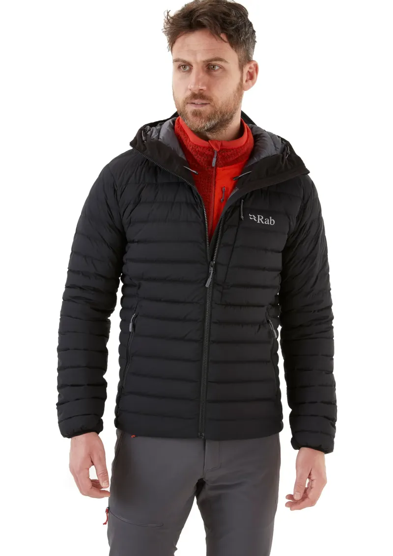 Rab Insulated Jackets-Mens Infinity Microlight Jacket - Black