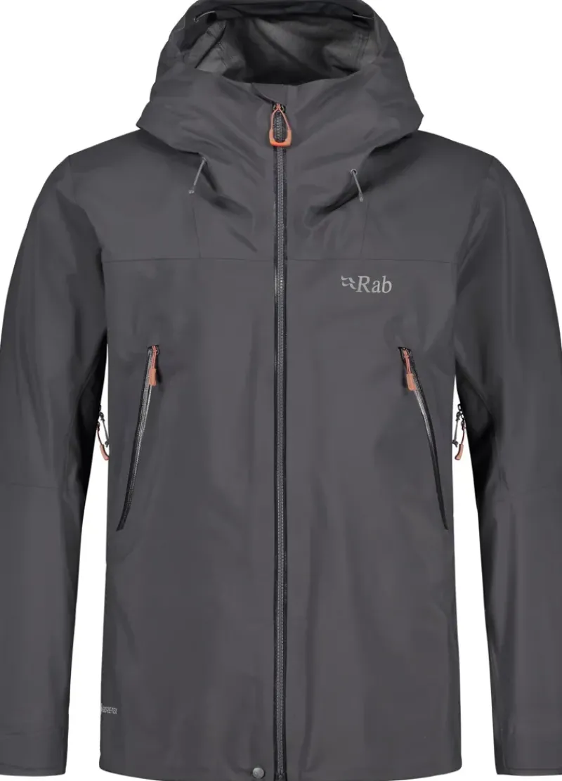 Rab Waterproof Jackets-Mens Kangri GTX Jacket - Graphene