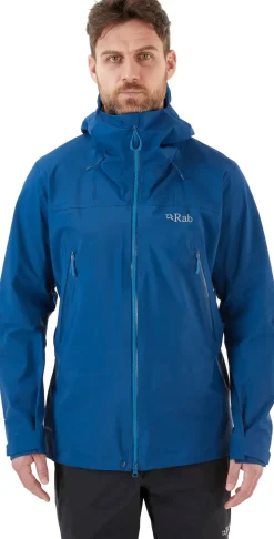 Rab Waterproof Jackets-Mens Kangri GTX Jacket - Ink