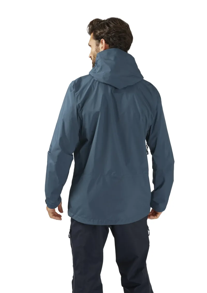Rab Waterproof Jackets-Mens Kangri Paclite Plus Jacket - Orion Blue