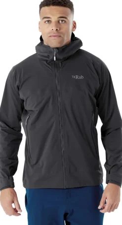 Rab Waterproof Jackets-Mens Kinetic 2.0 Jacket - Beluga