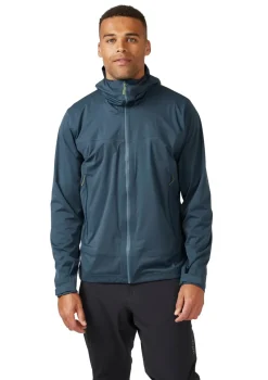 Rab Waterproof Jackets-Mens Kinetic 2.0 Jacket - Blue Night