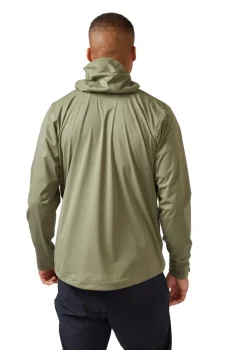 Rab Waterproof Jackets-Mens Kinetic 2.0 Jacket - Light Khaki