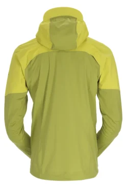 Rab Waterproof Jackets-Mens Kinetic Ultra Jacket - Aspen Green-Zest