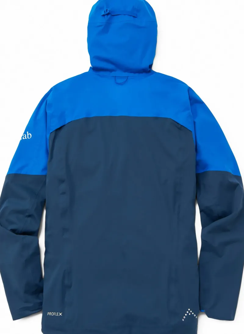 Rab Waterproof Jackets-Mens Kinetic Ultra Jacket - Maya Blue-Tempest Blue