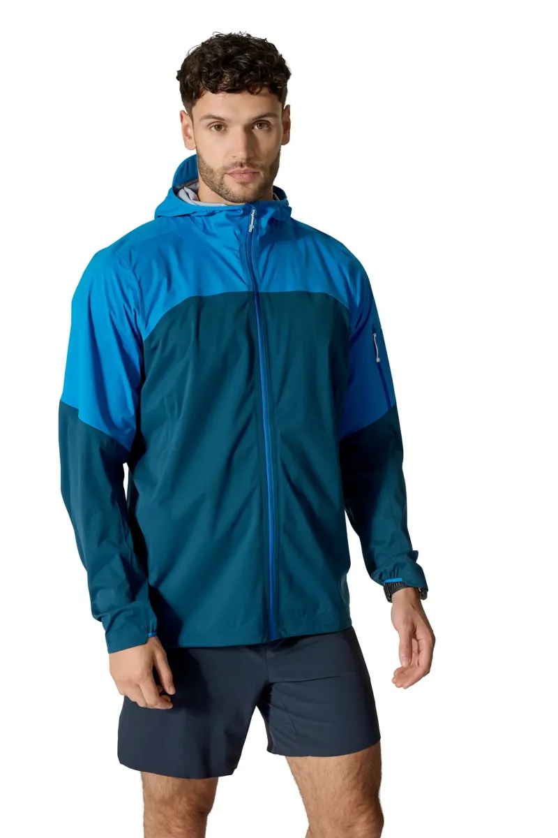 Rab Waterproof Jackets-Mens Kinetic Ultra Jacket - Maya Blue-Tempest Blue
