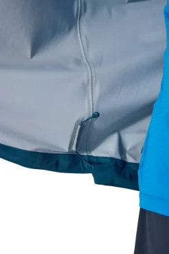 Rab Waterproof Jackets-Mens Kinetic Ultra Jacket - Maya Blue-Tempest Blue