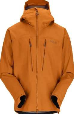 Rab Waterproof Jackets-Mens Latok Alpine GTX Jacket - Marmalade