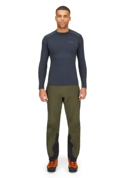 Rab Waterproof Trousers-Mens Latok GTX Pro Pants - Army