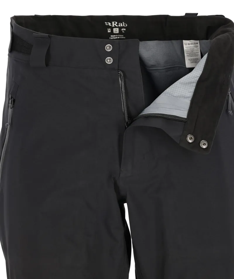 Rab Waterproof Trousers-Mens Latok GTX Pro Pants - Black