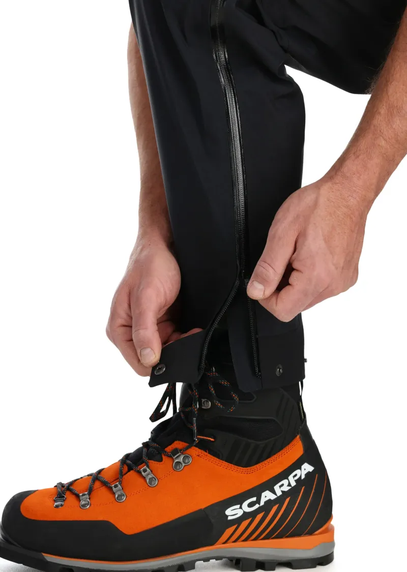 Rab Waterproof Trousers-Mens Latok GTX Pro Pants - Black