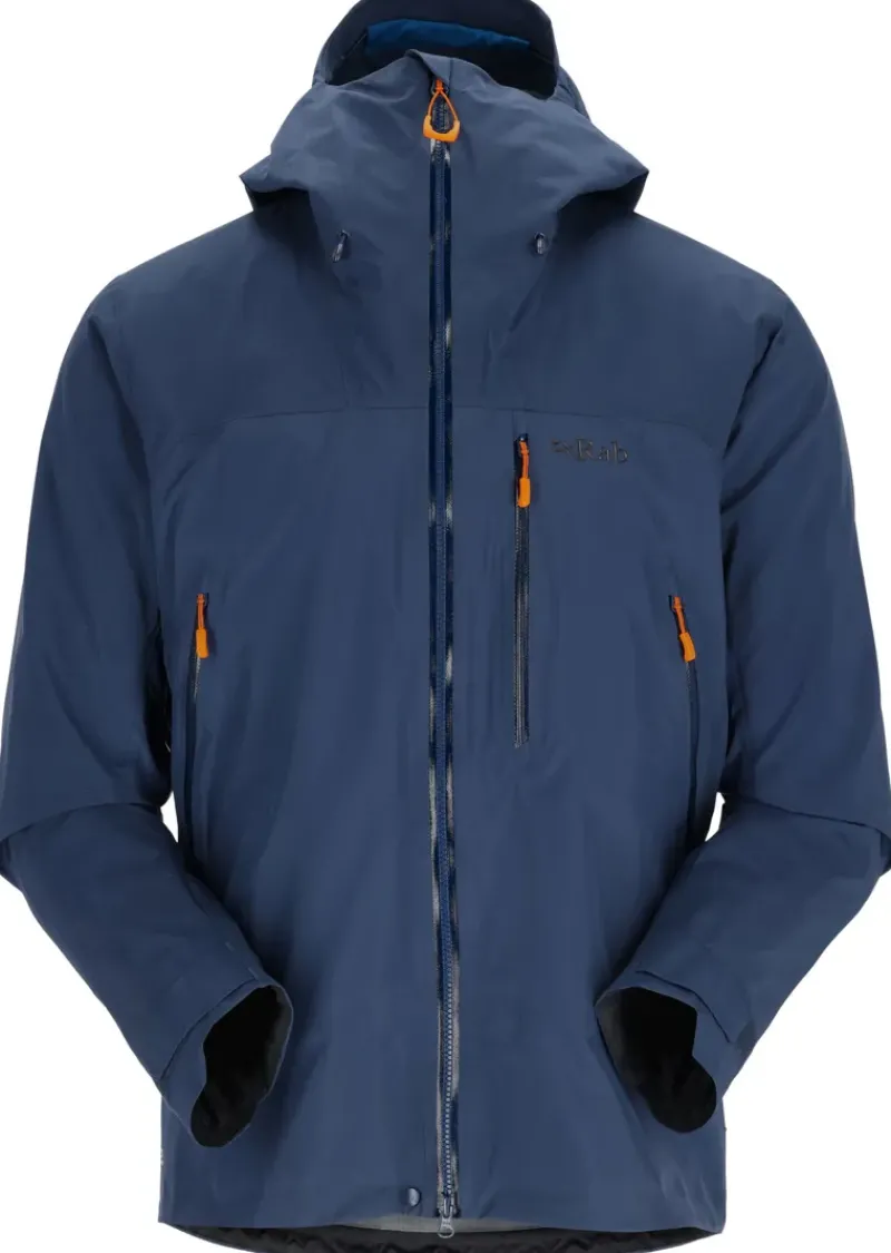Rab Waterproof Jackets-Mens Latok Mountain GTX Jacket - Deep Ink