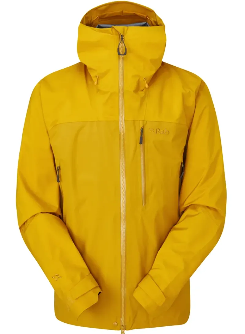 Rab Waterproof Jackets-Mens Latok Mountain GTX Jacket - Sahara