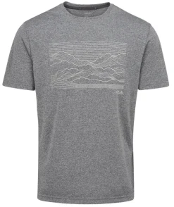 Rab T-Shirts & Baselayers-Mens Mantle Outline Tee - Beluga