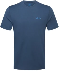 Rab T-Shirts & Baselayers-Mens Mantle Ridge Tee - Tempest Blue