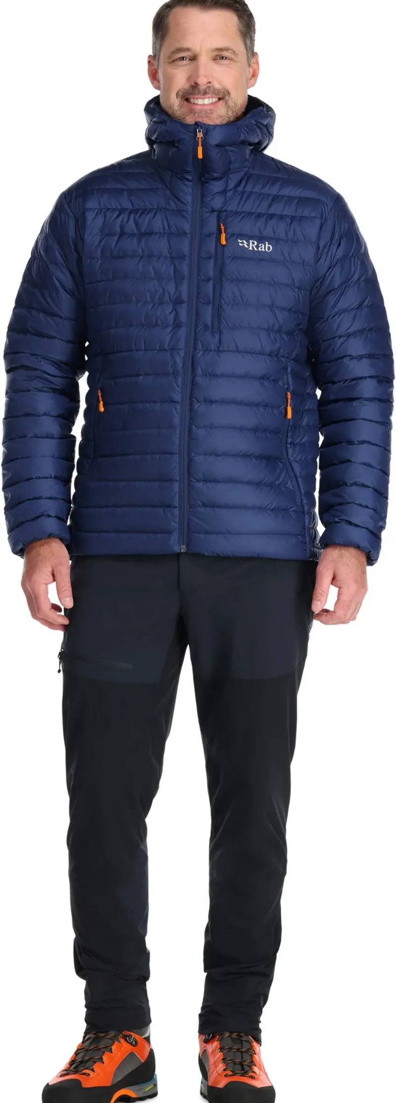 Rab Insulated Jackets-Mens Microlight Alpine Jacket - Deep Ink