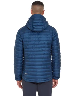 Rab Insulated Jackets-Mens Microlight Alpine Jacket - Tempest Blue