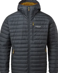 Rab Insulated Jackets-Mens Microlight Alpine Jacket - Beluga