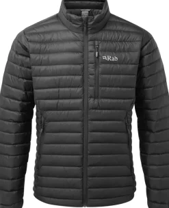 Rab Insulated Jackets-Mens Microlight Jacket - Black