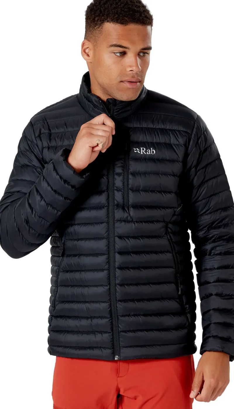 Rab Insulated Jackets-Mens Microlight Jacket - Black